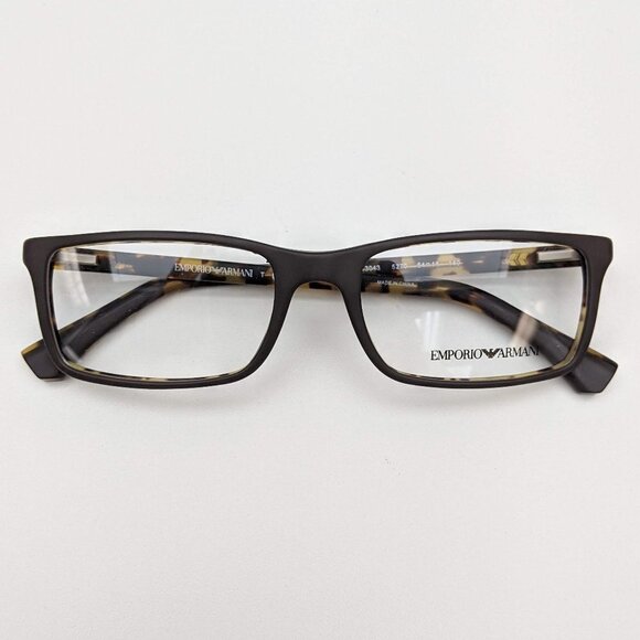 🕶️Emporio Armani EA3043 5270 Eyeglasses 52/18 140 /KAD439🕶️​ - Picture 1 of 6